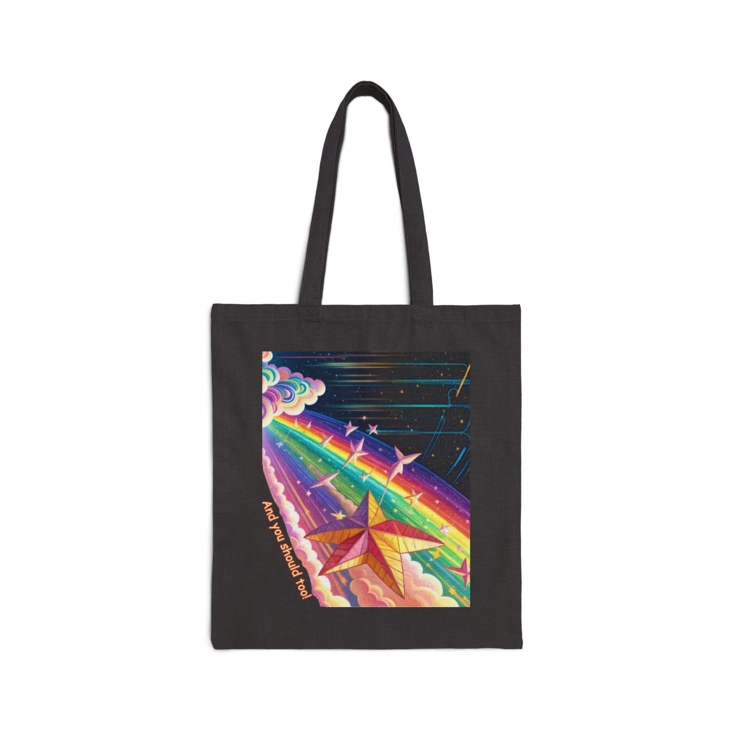 Shooting Star Affirmation Tote Bag - "I Trust My Abilities"