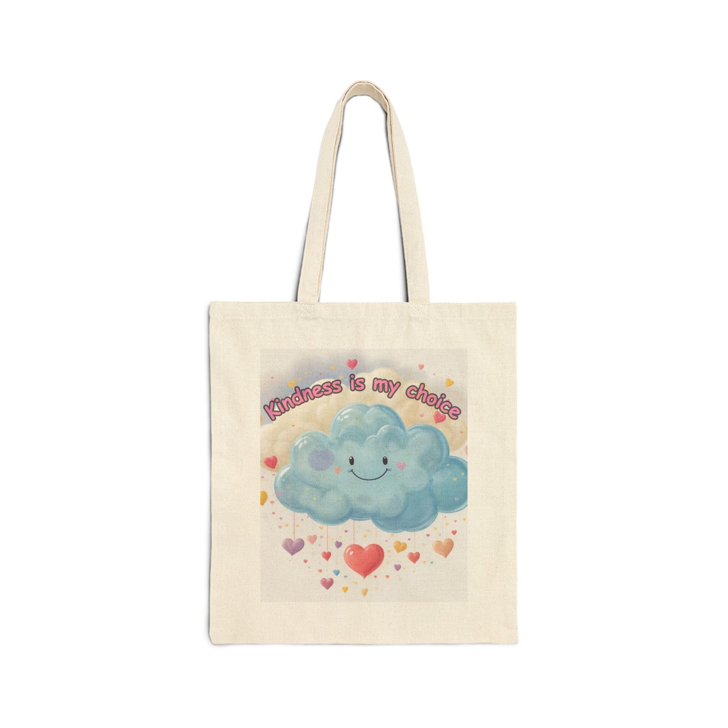 Kindness Is My Choice Tote Bag - Spread Positivity with Every Use