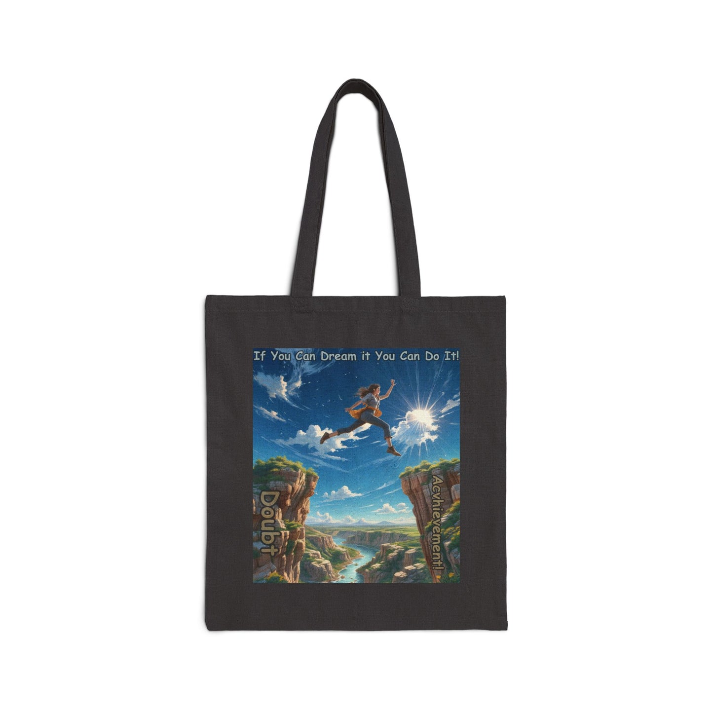 Leap of Courage Tote Bag