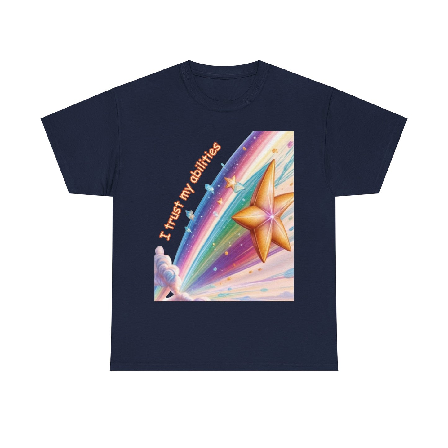 Shooting Star Affirmation T-shirt - "I Trust My Abilities"