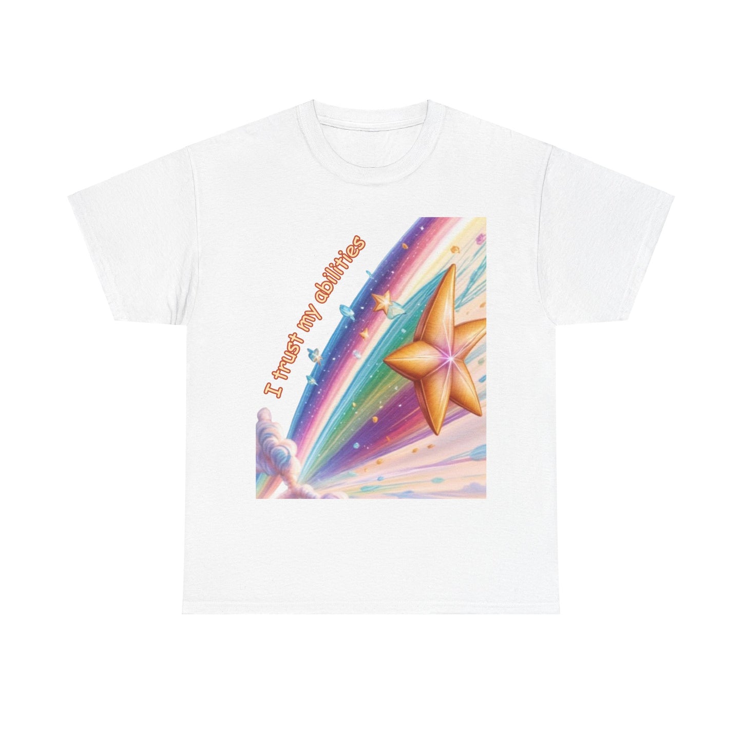 Shooting Star Affirmation T-shirt - "I Trust My Abilities"