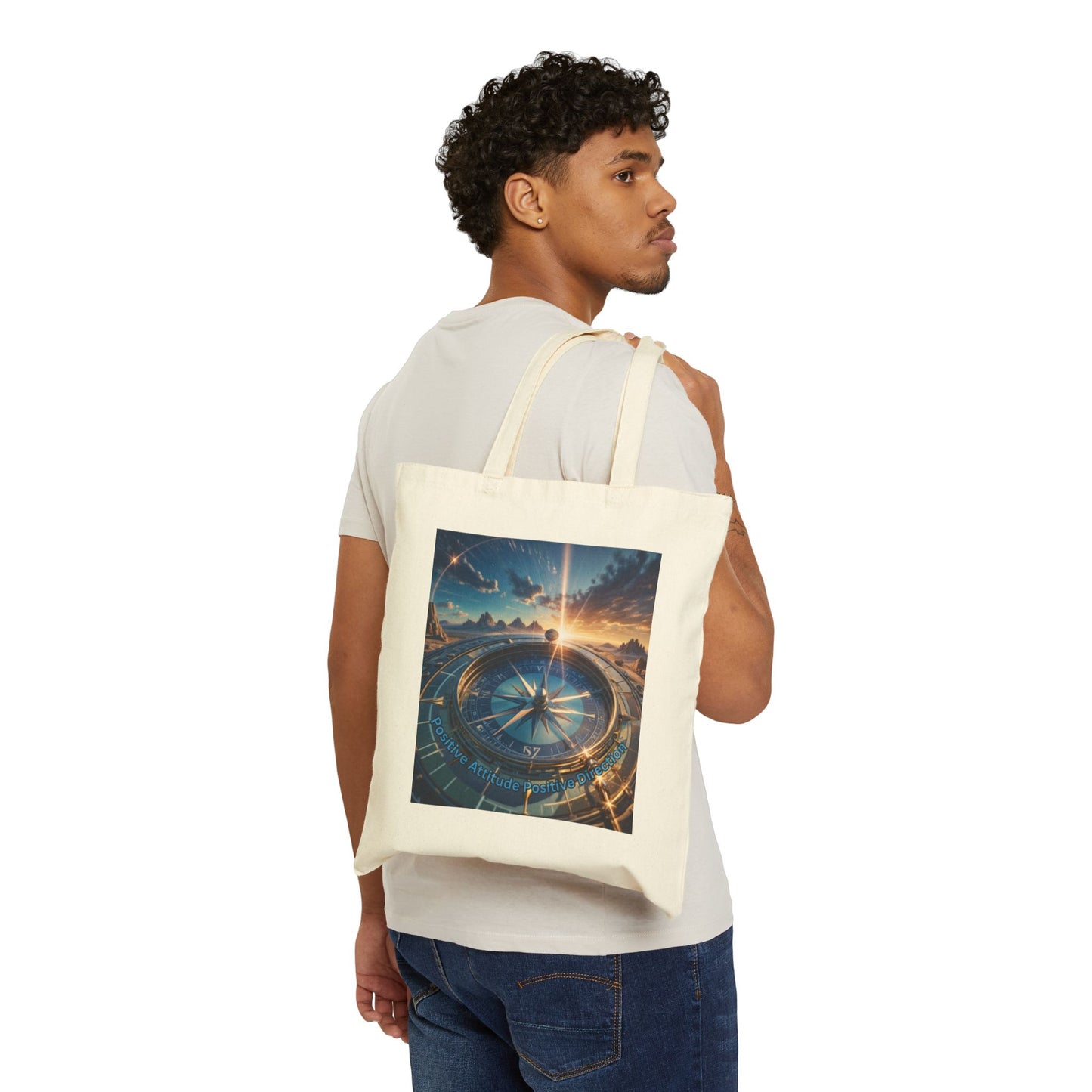 "Horizon Guide" Positive Affirmation Tote Bag