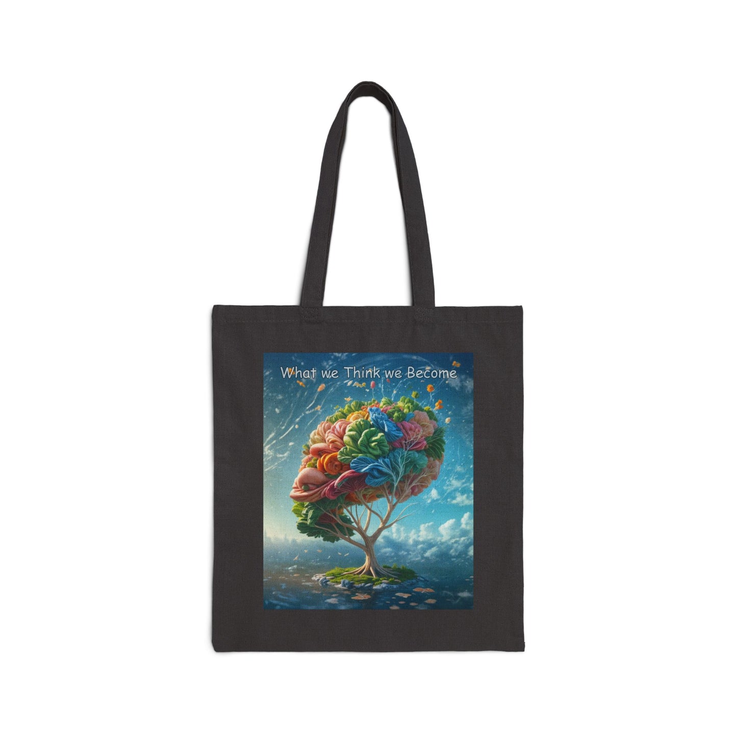 Mindful Growth Tote Bag "What We Think, We Become"