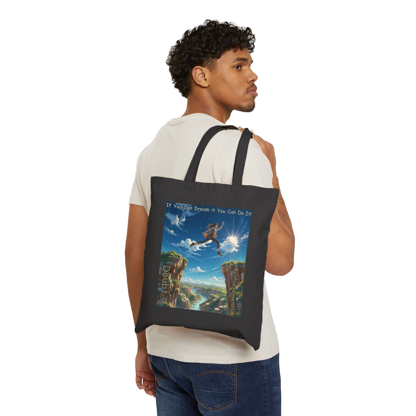 Leap of Courage Tote Bag