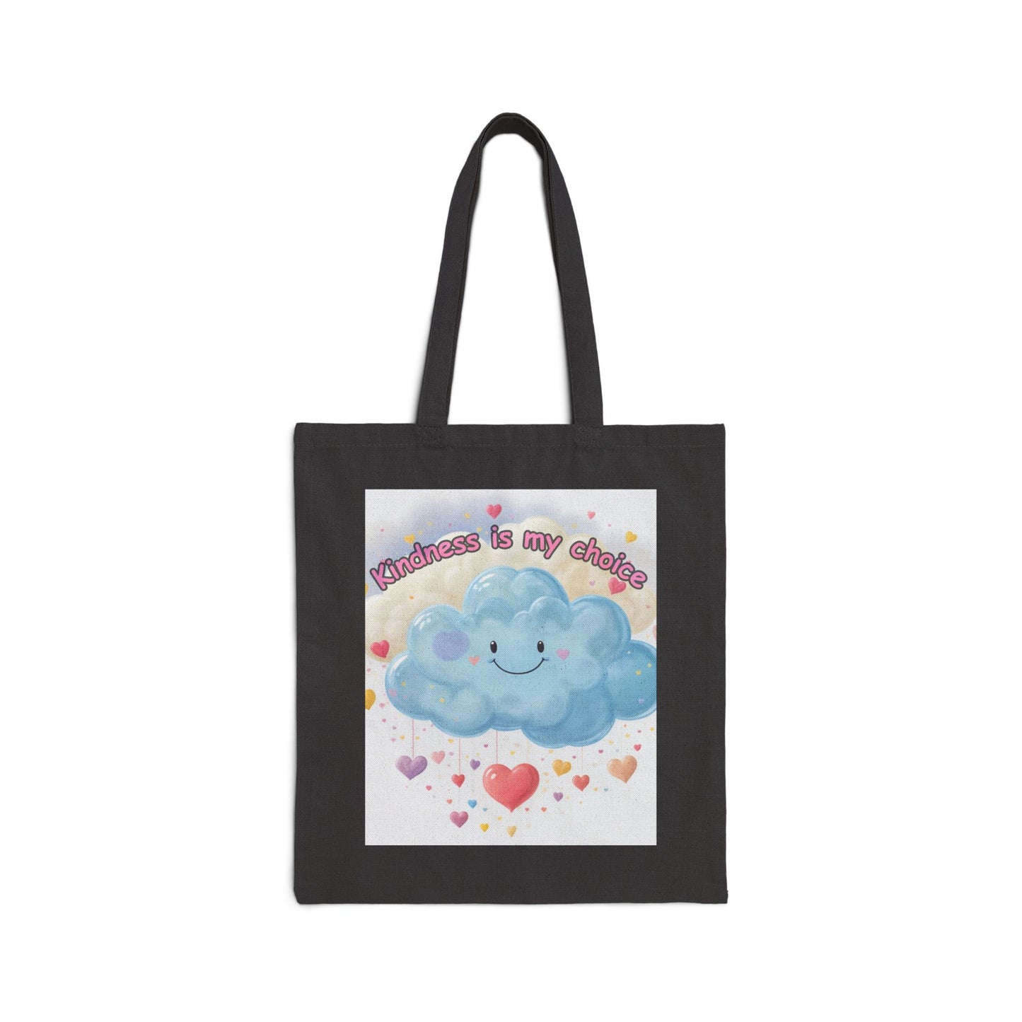 Kindness Is My Choice Tote Bag - Spread Positivity with Every Use