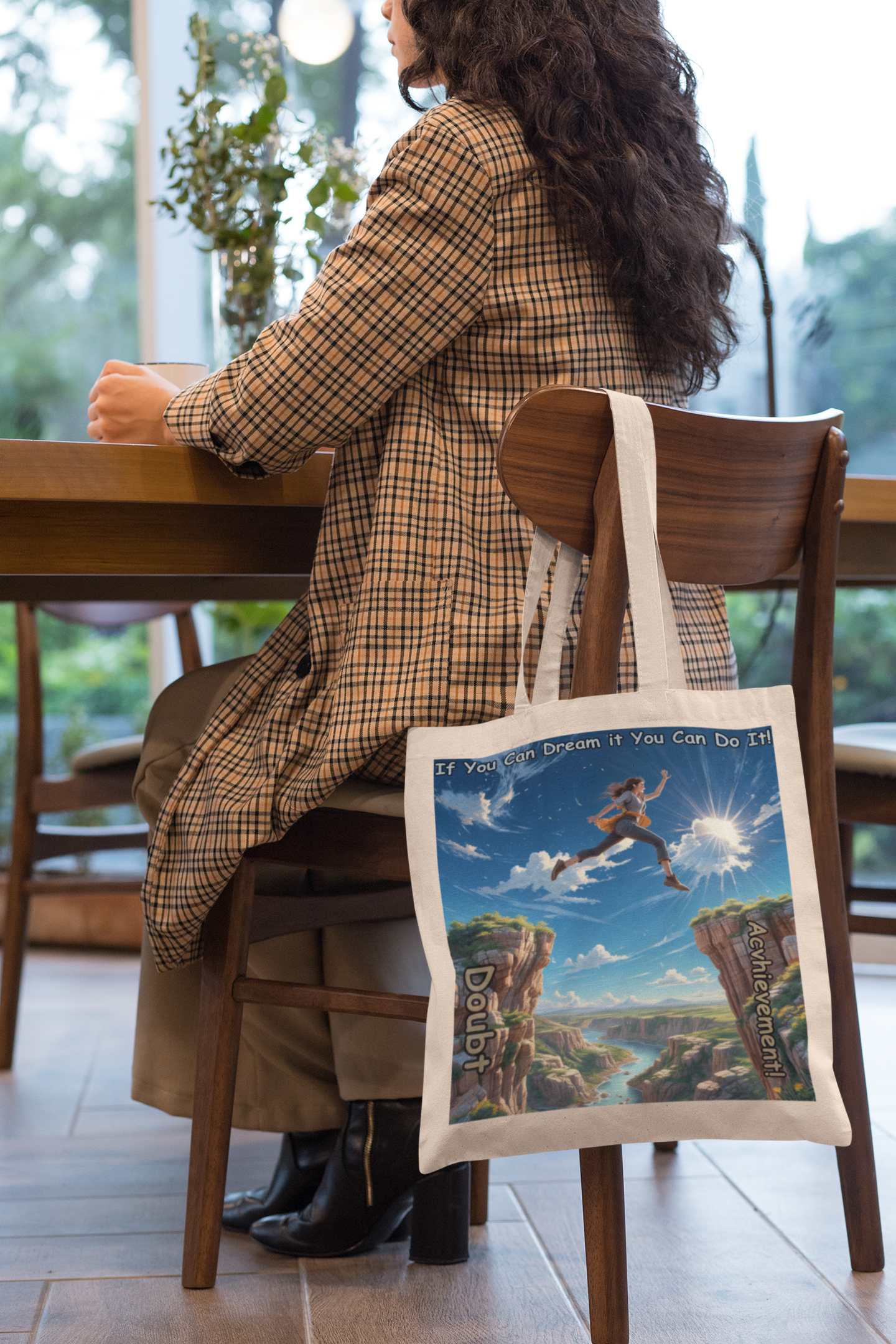 Leap of Courage Tote Bag